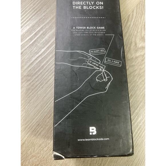 Blockade X Tower Block Game Family Fun Write & Erase Rules‎ Ages 8+ - Picture 6 of 12